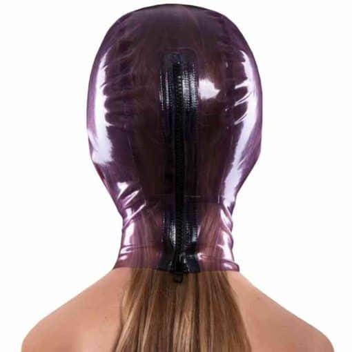 Cagoule Techno Latex Rose