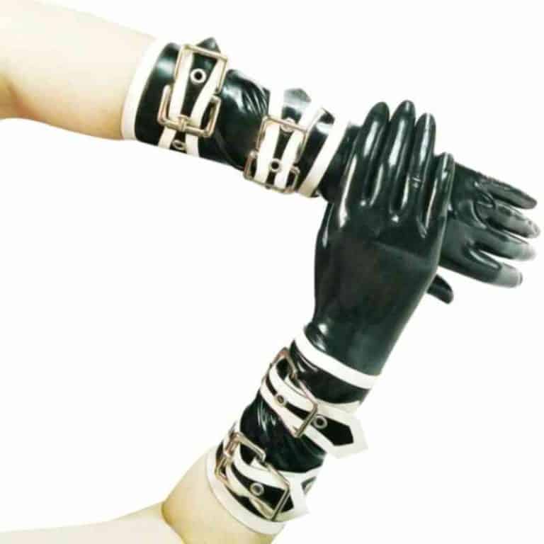 Gants Longs Fétish Brillants Pour Femme - Effet Cuir/latex En PVC - Neufs, Pour Soirée Ou Univers BDSM